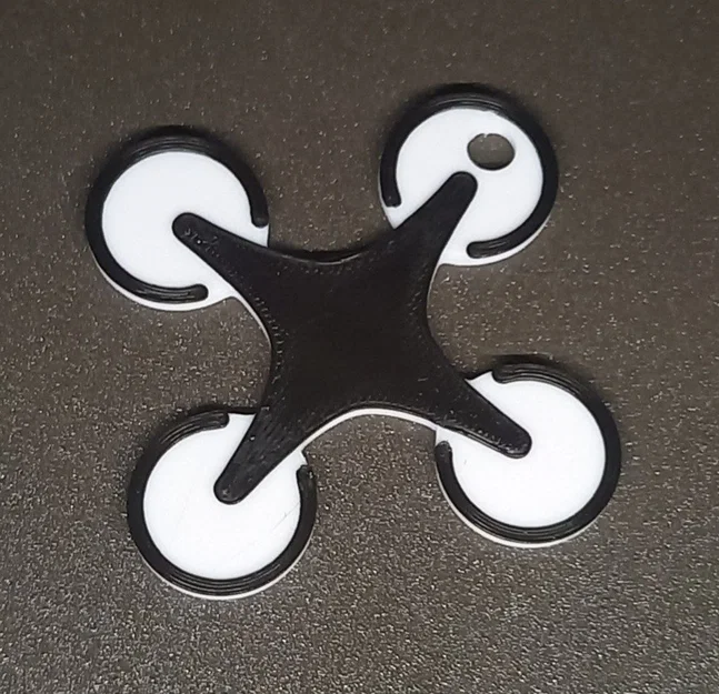 Móc khóa hình Drone 3D nhỏ gọn - Phụ kiện độc đáo cho tín đồ công nghệ - Image 1
