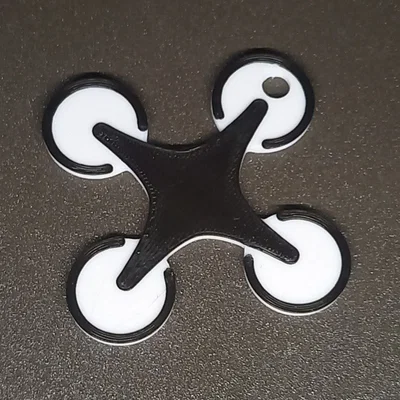 Móc khóa hình Drone 3D nhỏ gọn - Phụ kiện độc đáo cho tín đồ công nghệ