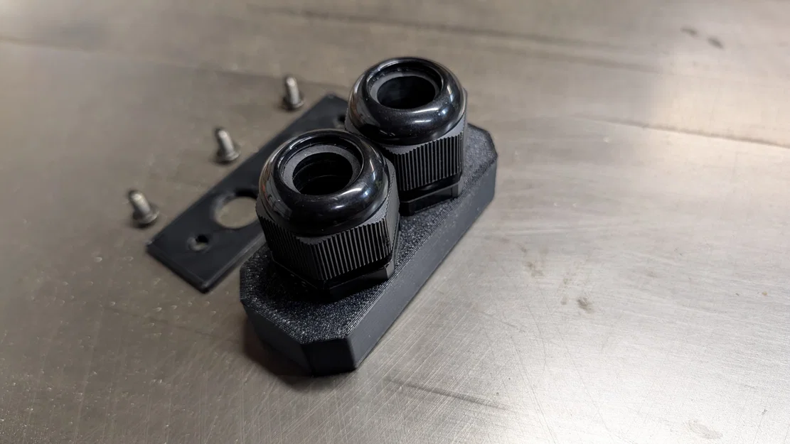 Bộ chuyển đổi ốc siết cáp (Cable Gland Adapter) 3/4 inch cho biến tần XSY-AT1 VFD - Image 3