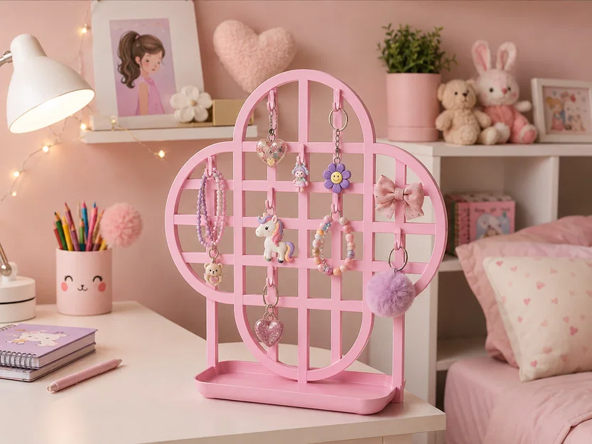 Kệ treo phụ kiện Huntrix Kpop để bàn đáng yêu - Image 1