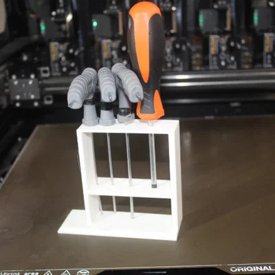 Giá đỡ lục giác (Hex Wrenches) gọn gàng cho bàn làm việc in 3D