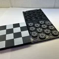 Travel Checkers – Bộ Cờ Du Lịch Gấp 4 Siêu Gọn Nhẹ Có Thể In 3D - Thumbnail 1