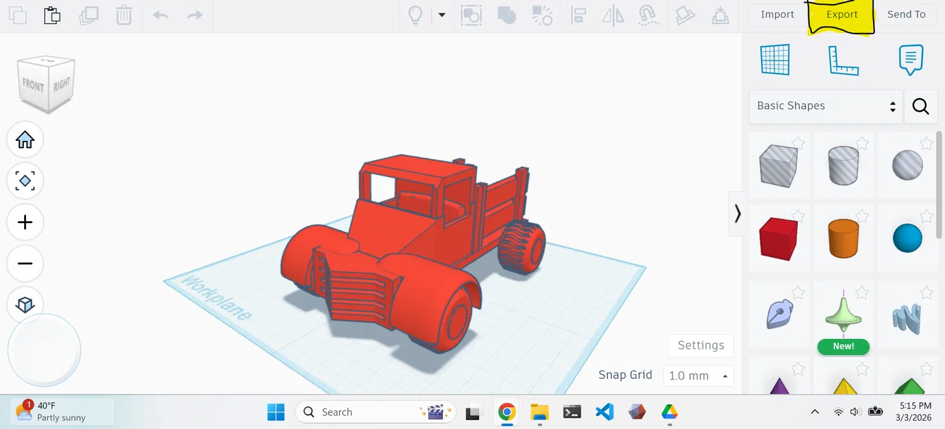 Mô hình xe tải nông trại Farm truck ấn tượng cho in 3D - Image 1