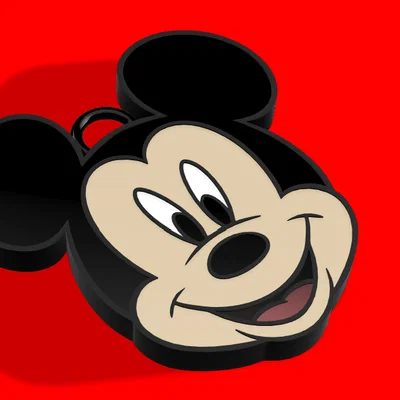 Móc khóa Mickey Mouse 3D siêu đáng yêu cho fan Disney