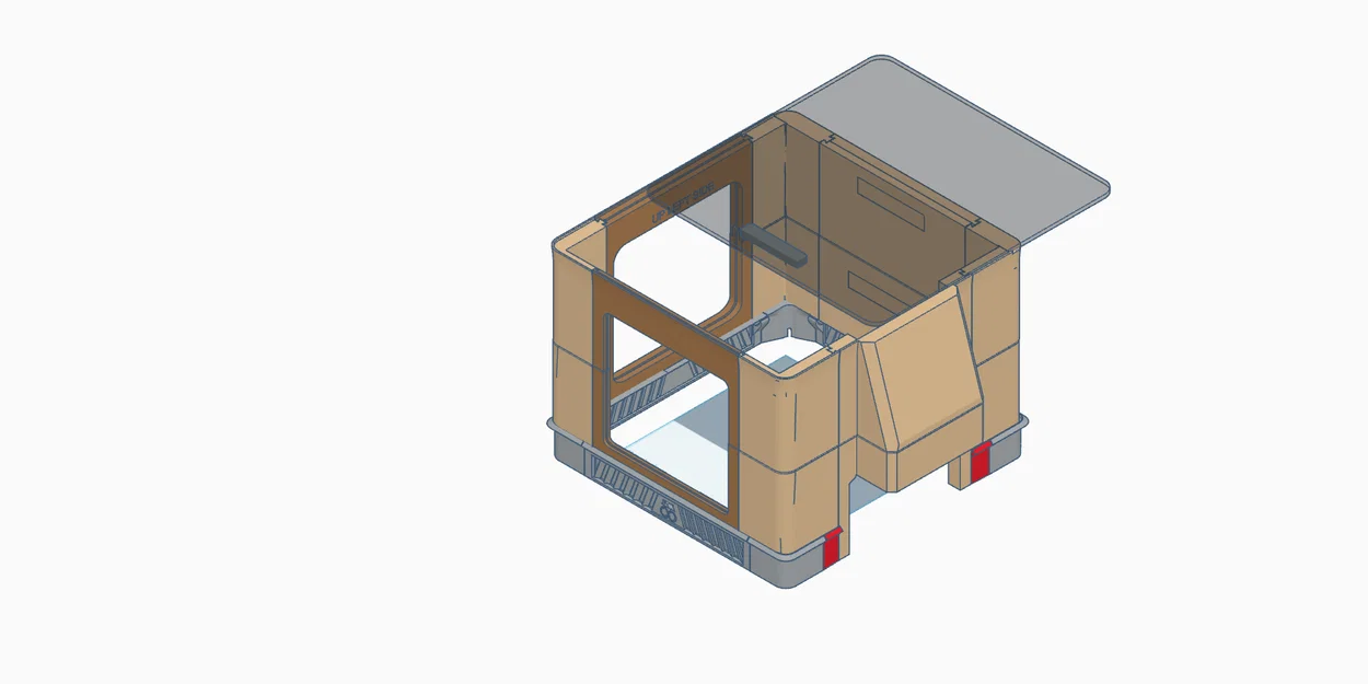 Elegoo CC-1 Vented Riser kèm bản Mod Canvas Topper - Image 2