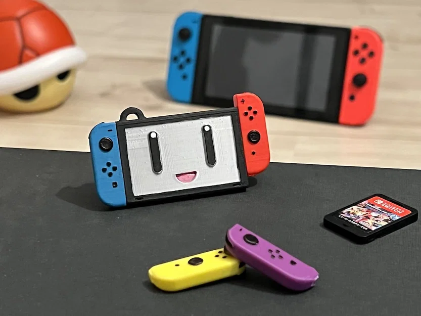 Mô hình trang trí Kawaii Switch Buddy in 3D siêu đáng yêu - Image 1
