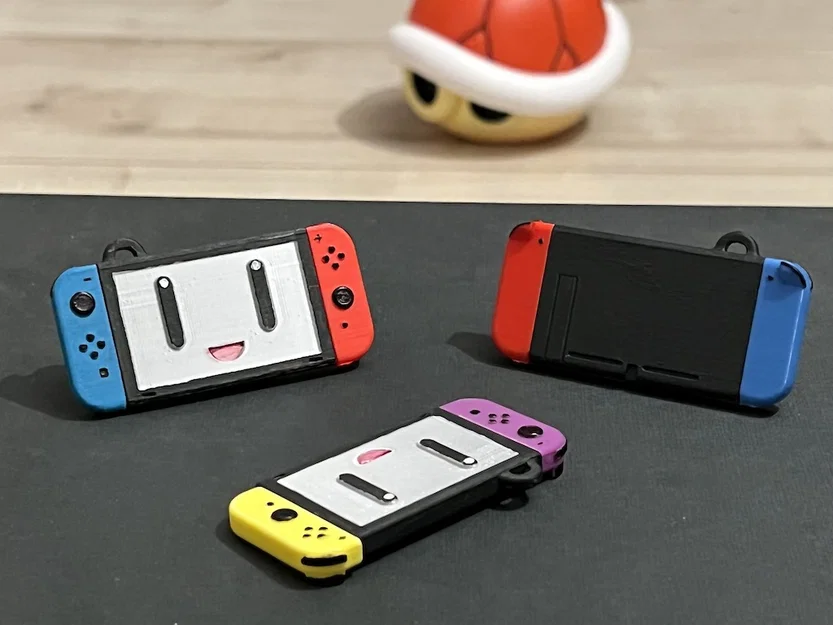 Mô hình trang trí Kawaii Switch Buddy in 3D siêu đáng yêu - Image 2