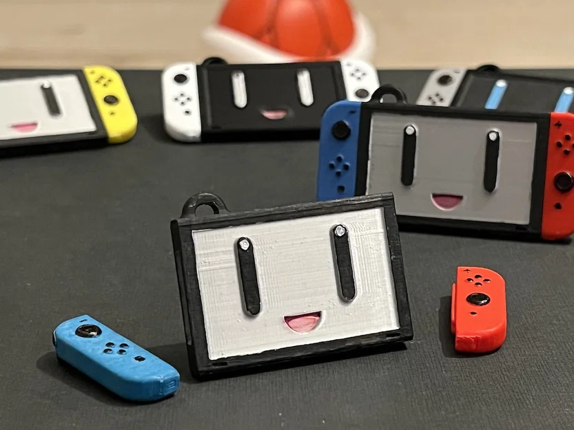 Mô hình trang trí Kawaii Switch Buddy in 3D siêu đáng yêu - Image 4