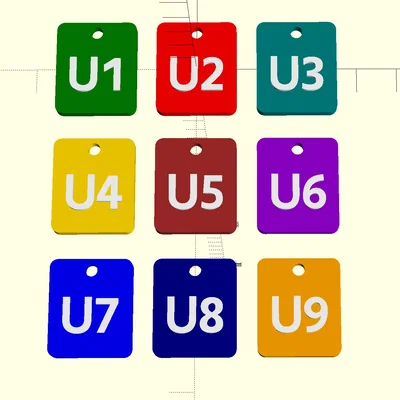 Móc khóa bảng hiệu U-Bahn Berlin