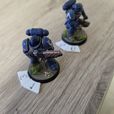 Bộ đánh dấu sinh mệnh (Life Markers) cho Warhammer 40k - In 3D