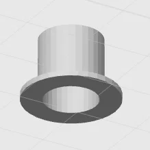 Mô hình mũ mini cho ngón tay (Fingerhut) - Đồ chơi in 3D độc đáo