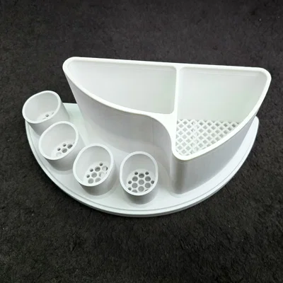 Khay Đựng Bàn Chải và Kem Đánh Răng Thông Minh In 3D