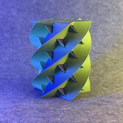Fidget Toy Spiral - Mô hình xoắn ốc cơ khí độc đáo