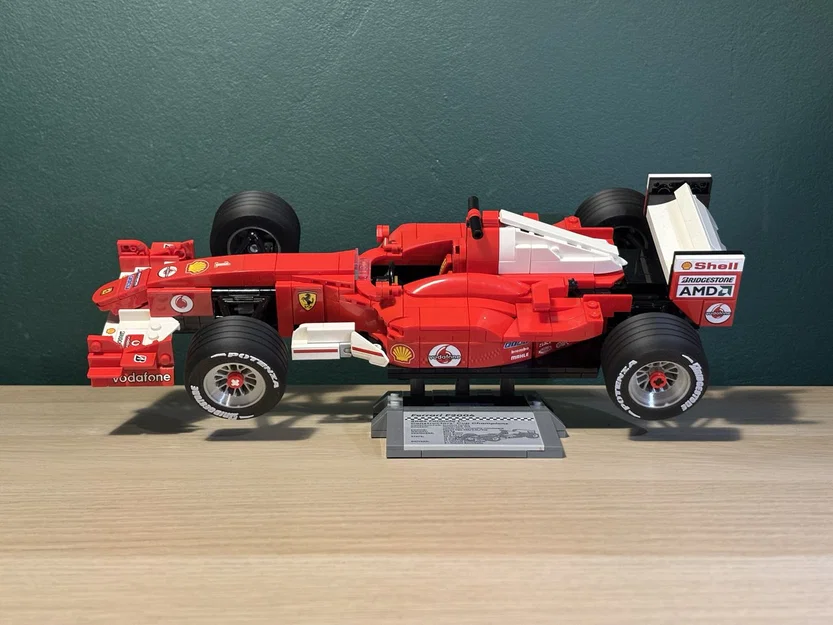 Bánh xe chân thực cho mô hình LEGO 11375 Ferrari F2004 của Schumacher - Image 1