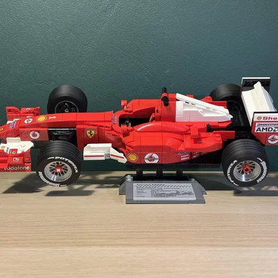 Bánh xe chân thực cho mô hình LEGO 11375 Ferrari F2004 của Schumacher