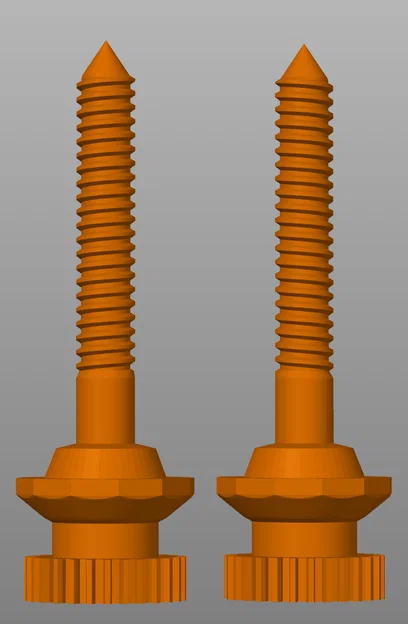 Trục cuốn nhựa 3D tích hợp bánh răng (Spool Winder Axle) - Image 1