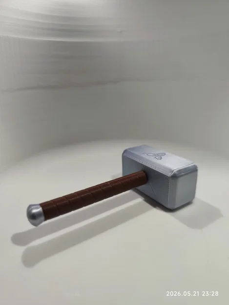 Nam châm tủ lạnh búa Thor Mjolnir - Image 2