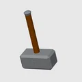 Nam châm tủ lạnh búa Thor Mjolnir - Thumbnail 7