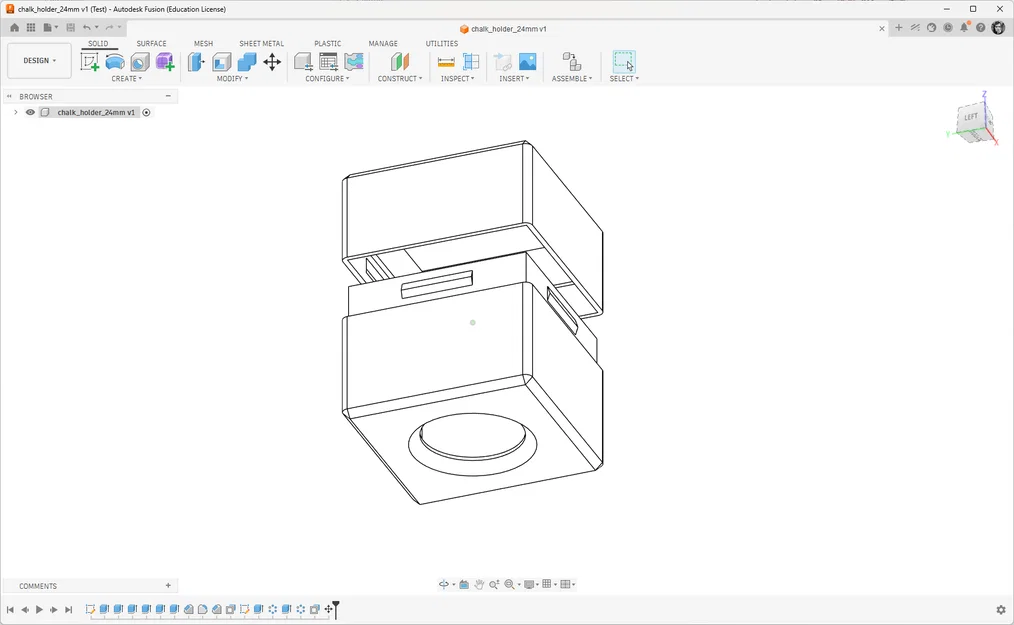 Hộp đựng phấn bida 24mm - Phụ kiện in 3D tiện ích cho cơ thủ - Image 2
