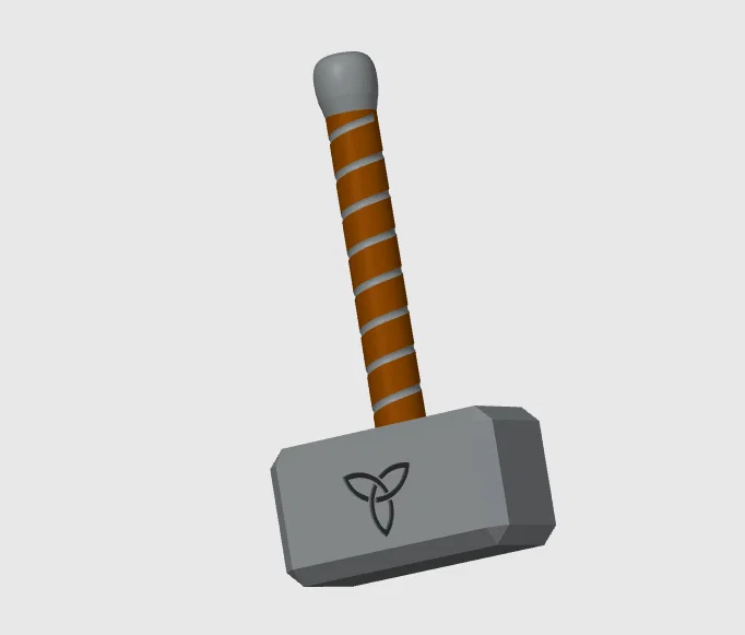 Nam châm hình búa Thor Mjolnir nhỏ gọn - Image 6