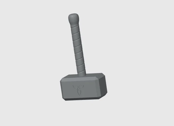 Nam châm hình búa Thor Mjolnir nhỏ gọn - Image 7