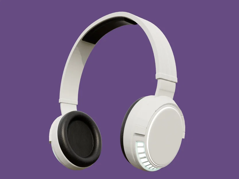 Mô hình tai nghe (Headphones) 3D - Image 2