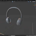 Mô hình tai nghe (Headphones) 3D - Thumbnail 13