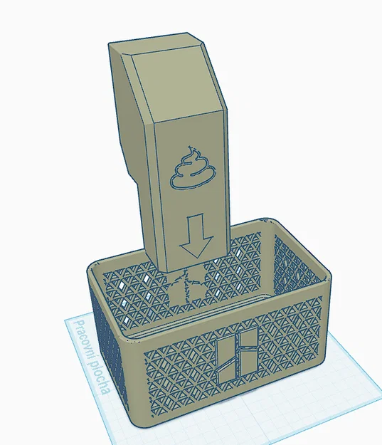 Khay chứa rác thải nhựa tiện lợi cho máy in 3D Bambu Lab H2D H2S H2C - Image 1