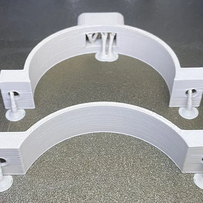 Kẹp giữ máng xối 80mm