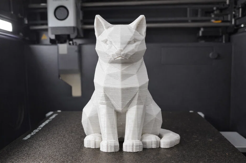 Mô hình mèo Low Poly trang trí bàn làm việc cực đẹp - Image 1