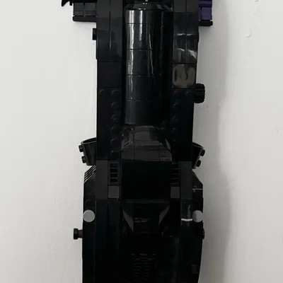 Giá treo tường cho LEGO Batmobil (76224) kèm chỗ để Minifigure