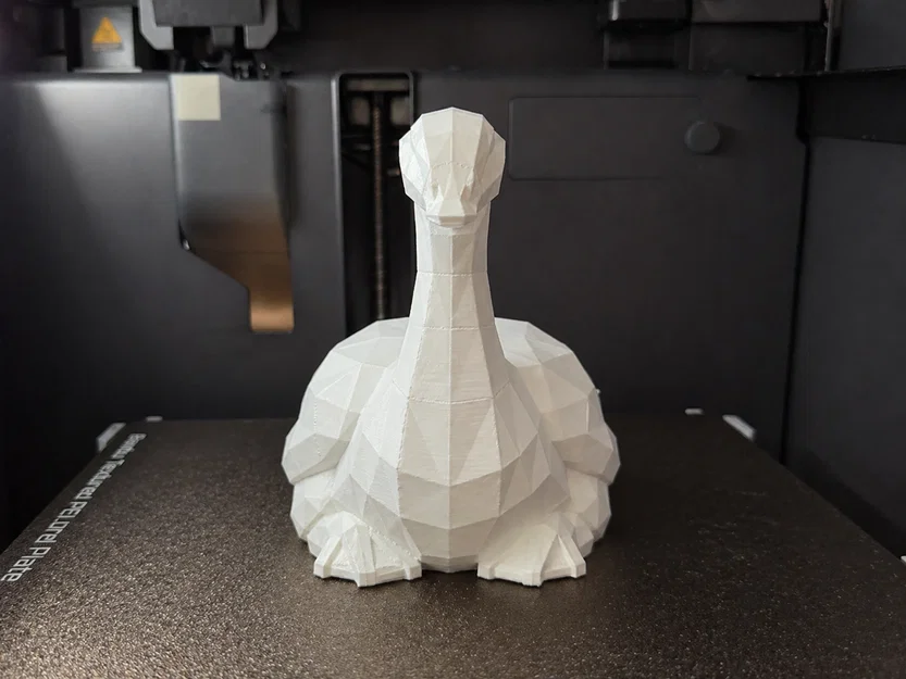 Mô hình chú vịt Low Poly nghệ thuật cho máy in 3D - Image 1