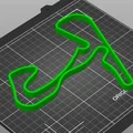 Mô hình đường đua F1 Zandvoort 3D - Trang trí góc làm việc cực chất - Thumbnail 2