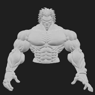 Mô hình tượng 3D Yurijo Hanma mạnh mẽ cho fan hâm mộ anime