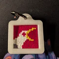 Móc khóa khung thêu mini cho tranh thêu chữ thập (Embroidery Keychain) - Thumbnail 1