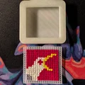 Móc khóa khung thêu mini cho tranh thêu chữ thập (Embroidery Keychain) - Thumbnail 2