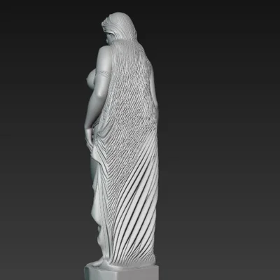 Mô hình tượng nữ nghệ thuật cổ điển dùng trang trí 3D
