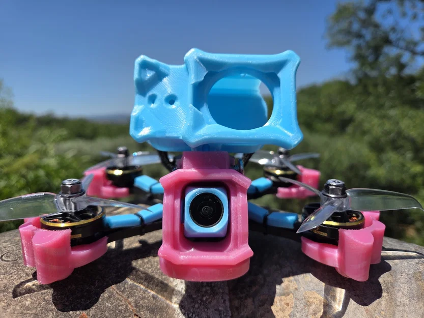 Bộ ốp bảo vệ động cơ Bando cho Apex Micro 3 FPV (In 3D TPU) - Image 1