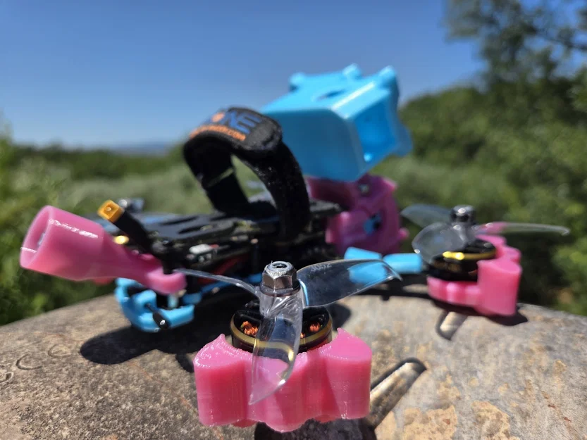 Bộ ốp bảo vệ động cơ Bando cho Apex Micro 3 FPV (In 3D TPU) - Image 2