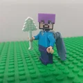 Mô hình giáo Trident Minecraft in 3D cho nhân vật Lego Minifigure - Thumbnail 2