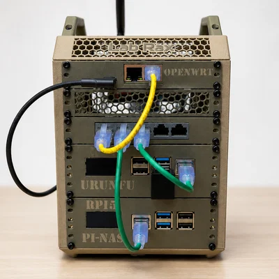 Bộ nâng cấp thanh ray 7U cho Lab Rax - Giải pháp mở rộng server mini