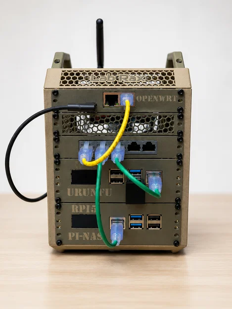 Bộ nâng cấp thanh ray 7U cho Lab Rax - Giải pháp mở rộng server mini - Image 5