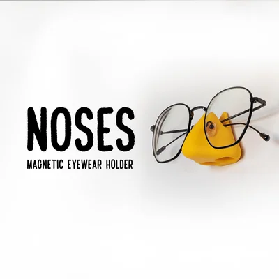 Noses - Giá treo kính có nam châm hình chiếc mũi