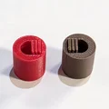 Mô hình lõi núm vặn trục D-type có lò xo chủ động | PLA - Thumbnail 2
