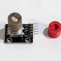 Mô hình lõi núm vặn trục D-type có lò xo chủ động | PLA - Thumbnail 4