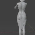 Mô hình nhân vật nữ 3D - Thiết kế tinh xảo - Thumbnail 2