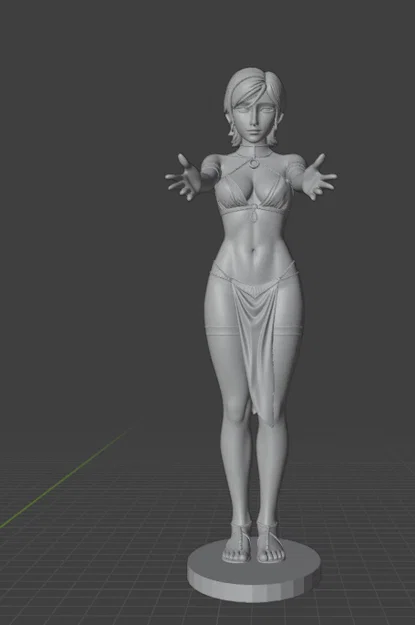 Mô hình nhân vật nữ 3D - Thiết kế tinh xảo - Image 4