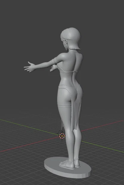 Mô hình nhân vật nữ 3D - Thiết kế tinh xảo - Image 6