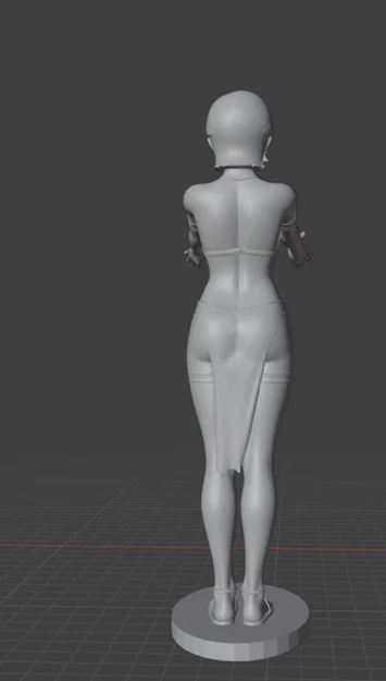 Mô hình nhân vật nữ 3D - Thiết kế tinh xảo - Image 7