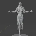 Mô hình nhân vật nữ 3D - Thiết kế tinh xảo - Thumbnail 12